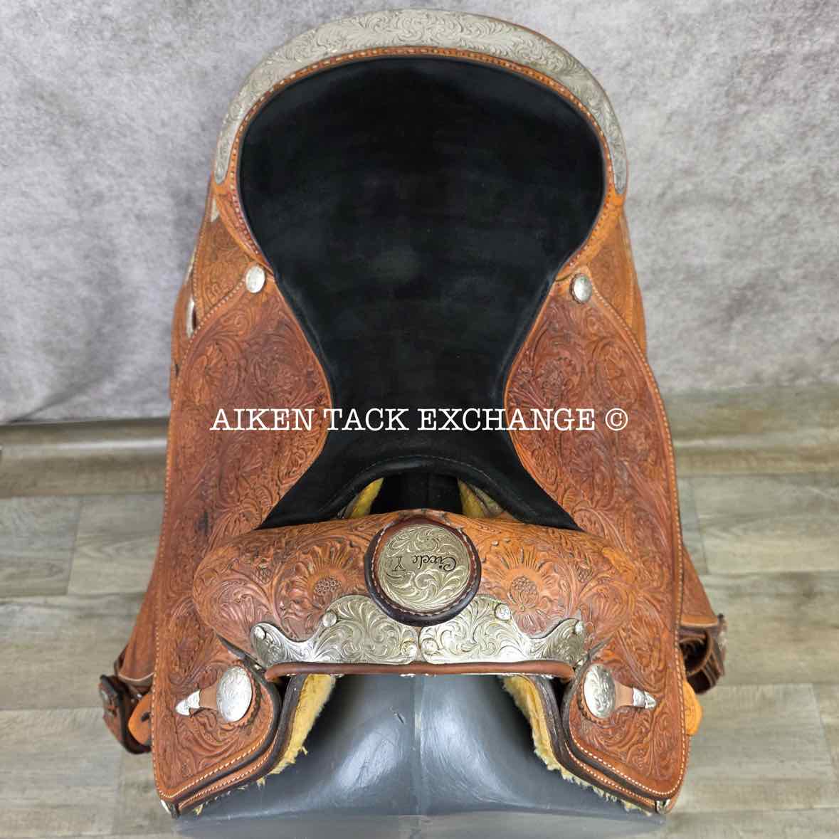 **SOLD** 2001 Circle Y 2916 Equitation Western Saddle, 16.5" Seat, Regular Tree - Semi QH Bars