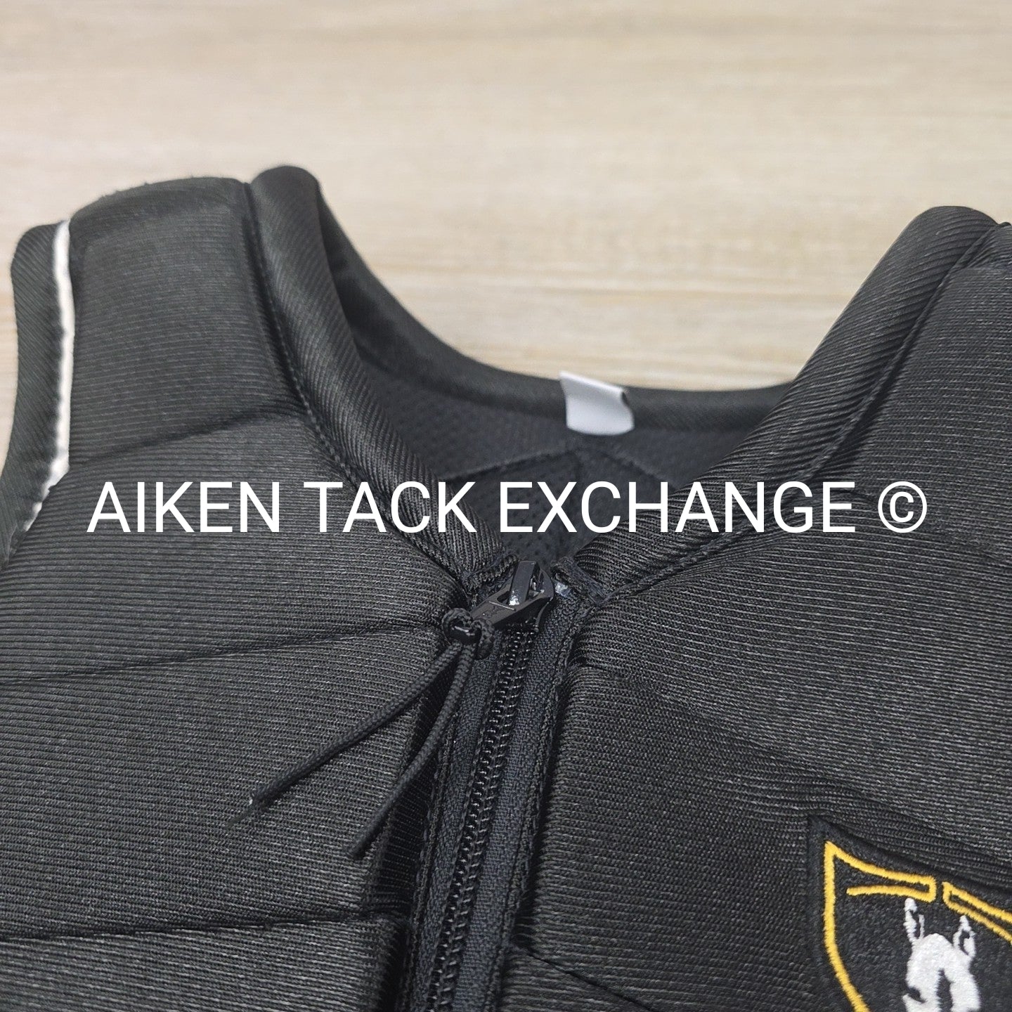 Tipperary Eventer Body Protector Safety XC Vest, Black, Size Youth Small YS - 30