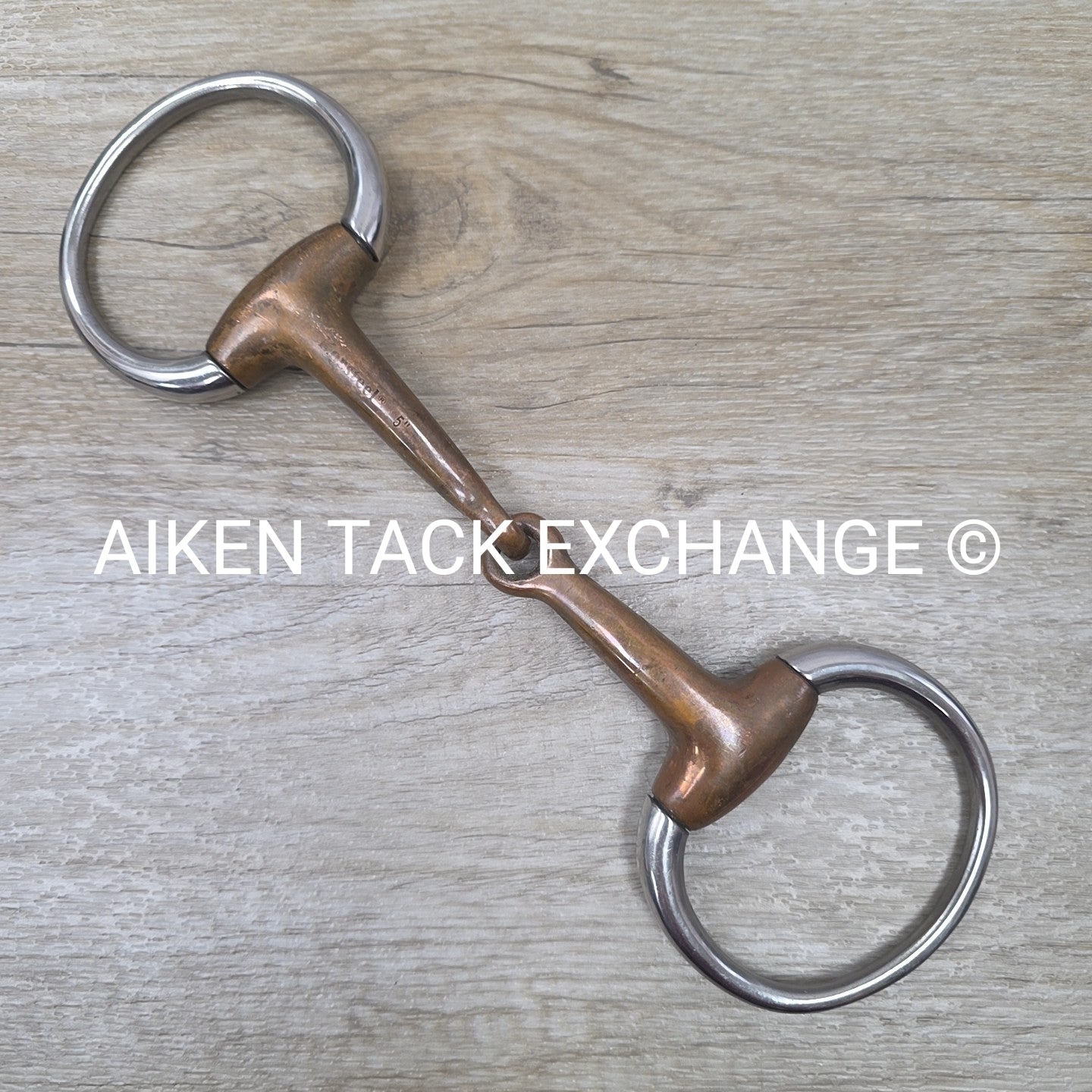 Korsteel Single Joint Copper Eggbutt Bit 5"