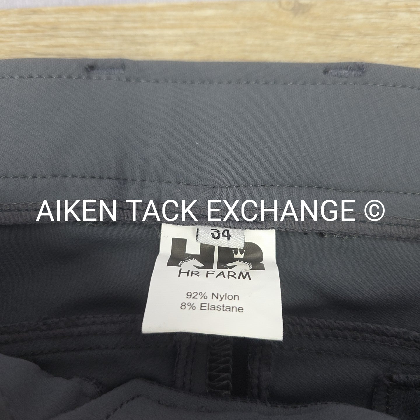 HR Farm Silicone Grip Full Seat Breeches, Women's 34