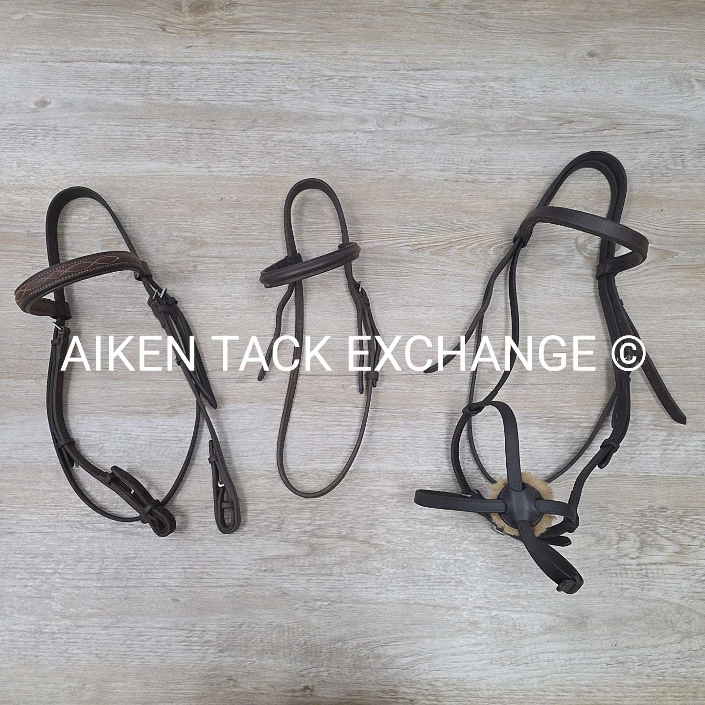 BARGAIN BUNDLE: 3 Bridles, Missing Various Pieces