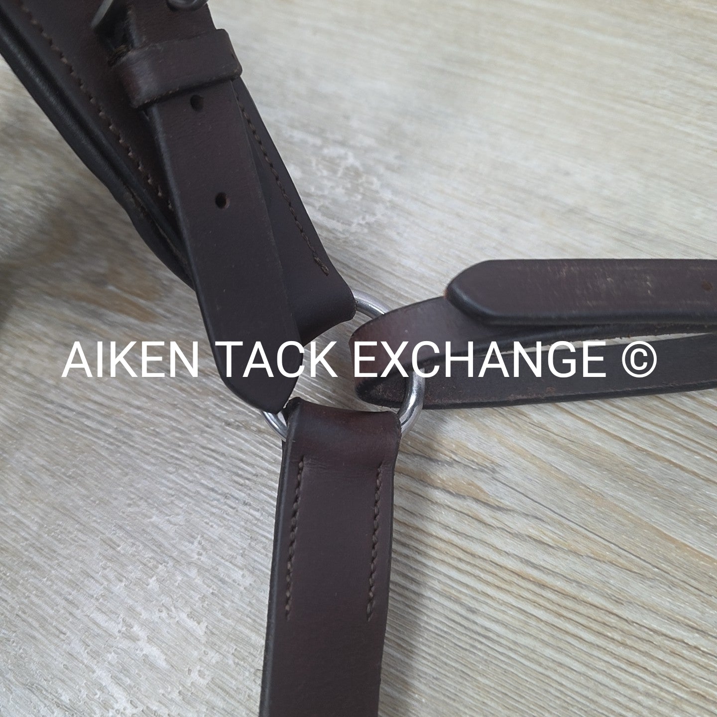 Correct Connect 3 Point Breastplate with Double Neck Strap, Brown, Size Full