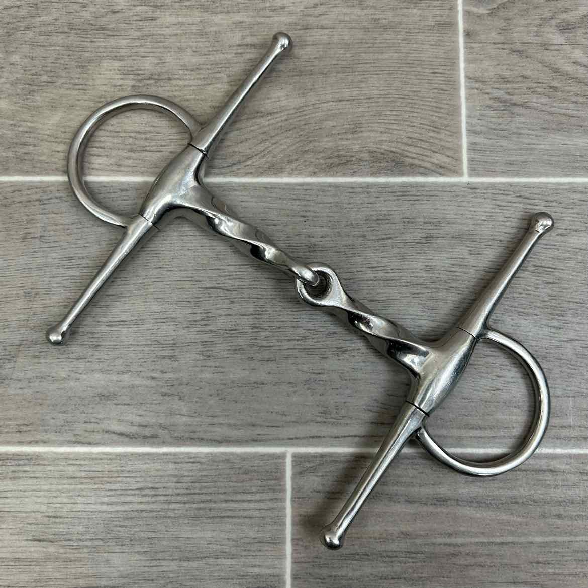 Single Joint Slow Twist Full Cheek Bit 5"