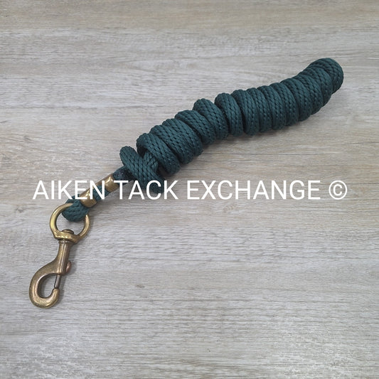 Nylon Lead Rope with Brass Snap