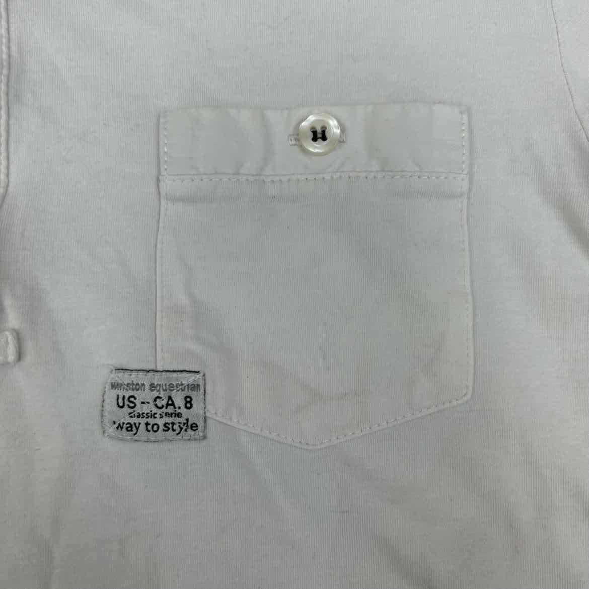Winston Short Sleeve Polo Show Shirt, Size Small