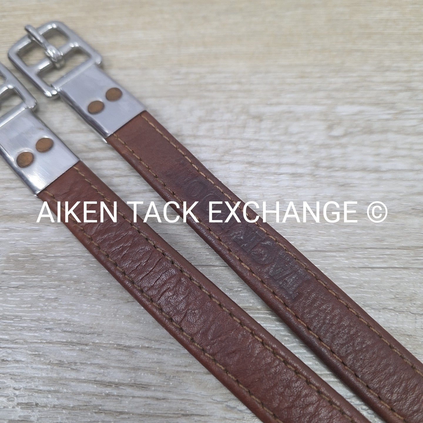 Tack Room Lined Stirrup Leathers, Brown, 48"