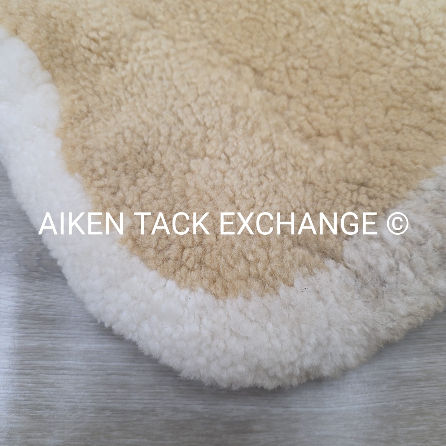 Fleeceworks Sheepskin Perfect Balance with Rolled Edge Half Pad