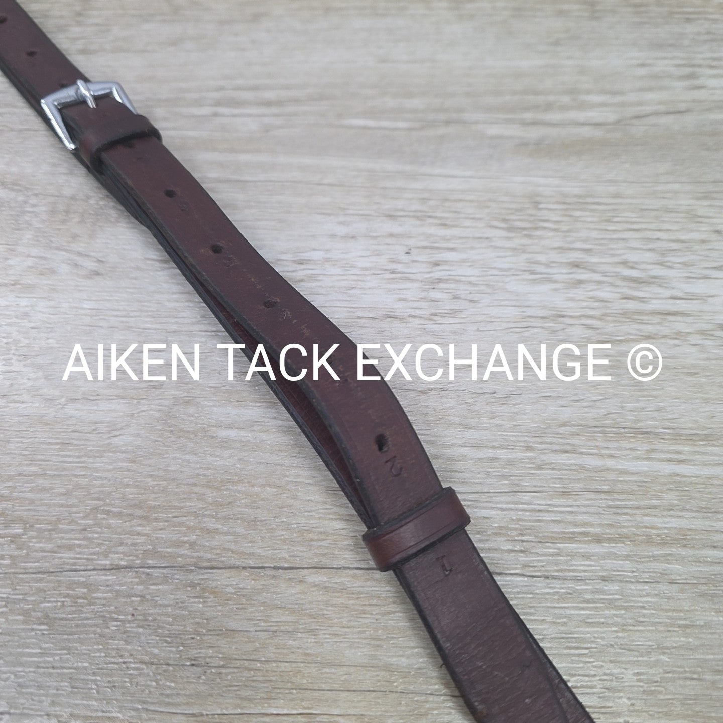 Leather & Rubber Donut Side Reins, Pair