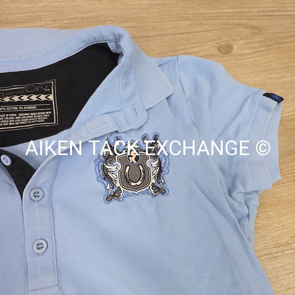 BARGAIN BUNDLE: 3 Irideon Polo Shirts, Women's Medium