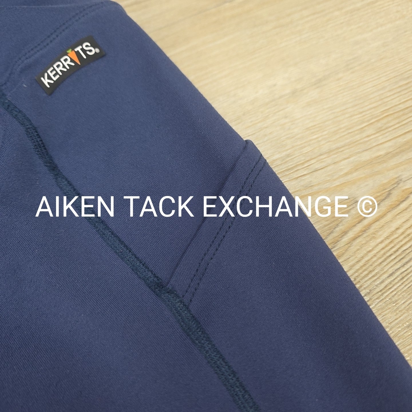 Kerrits Silicone Grip Knee Patch Tights, Size Small