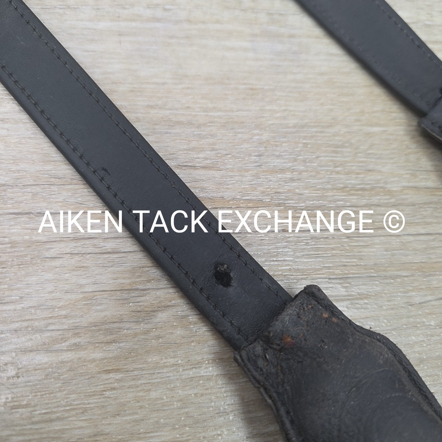 Arion Dressage Stirrup Leathers, Black, Size Small