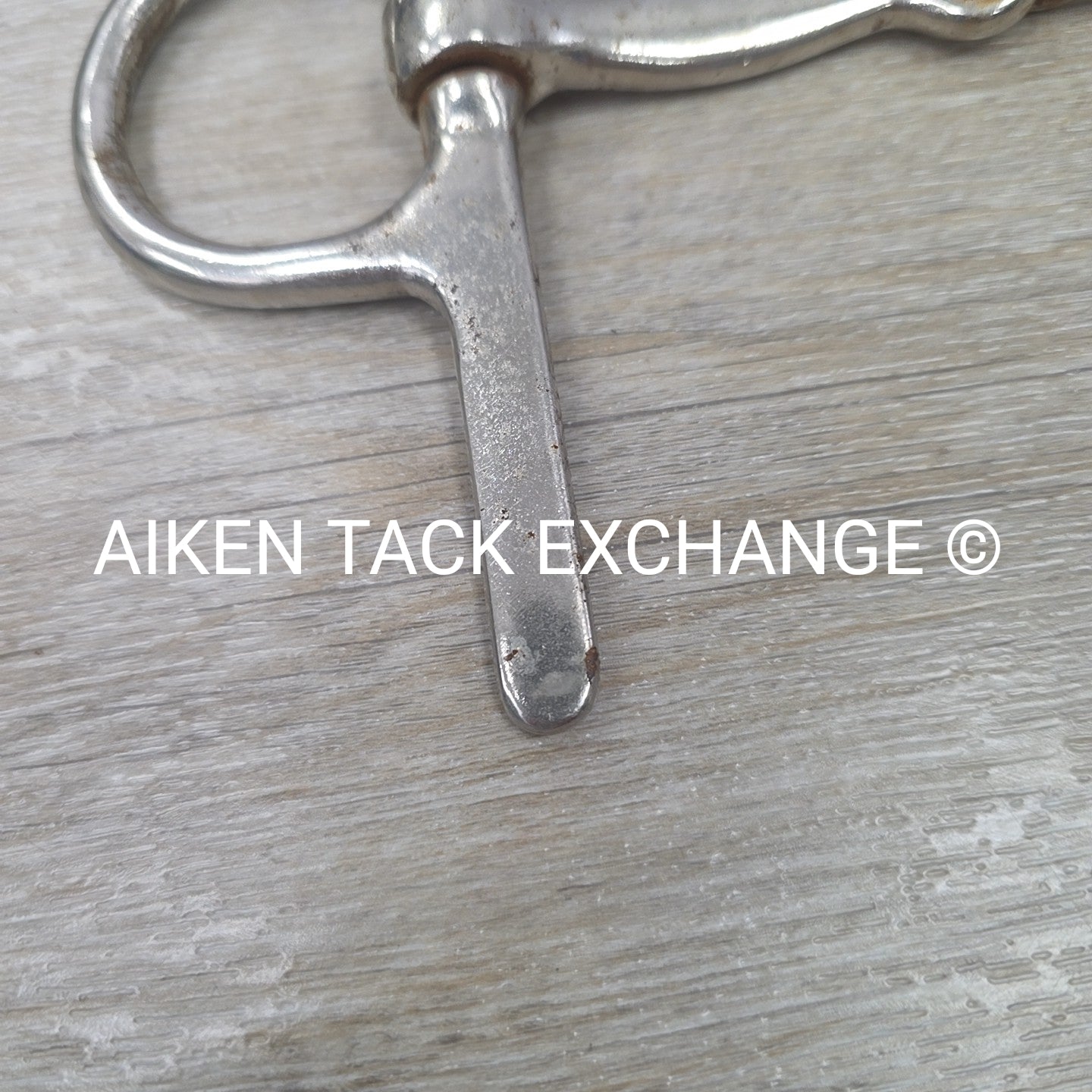 Plated Single Joint Half Cheek Bit 5"