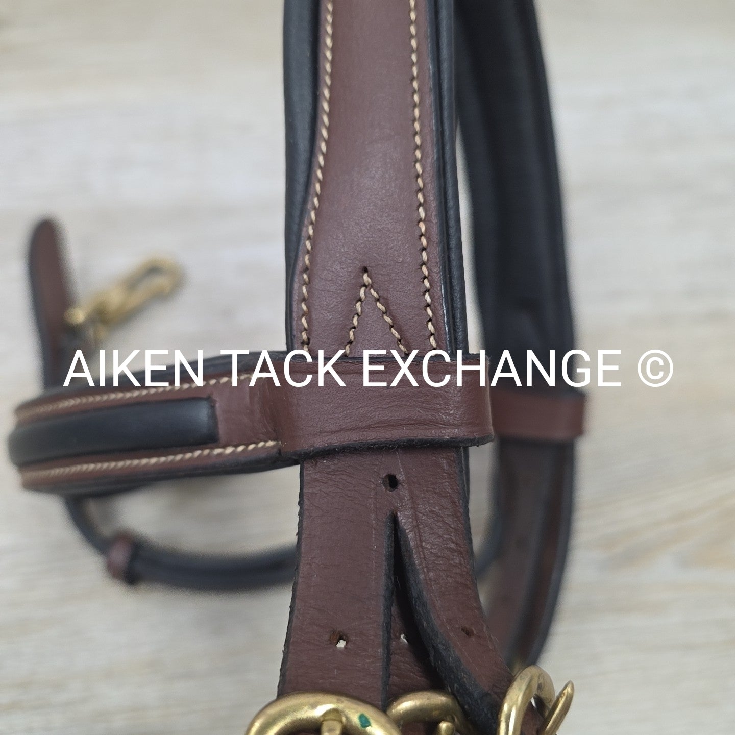 Monocrown Training Bridle, Brown, Size Cob