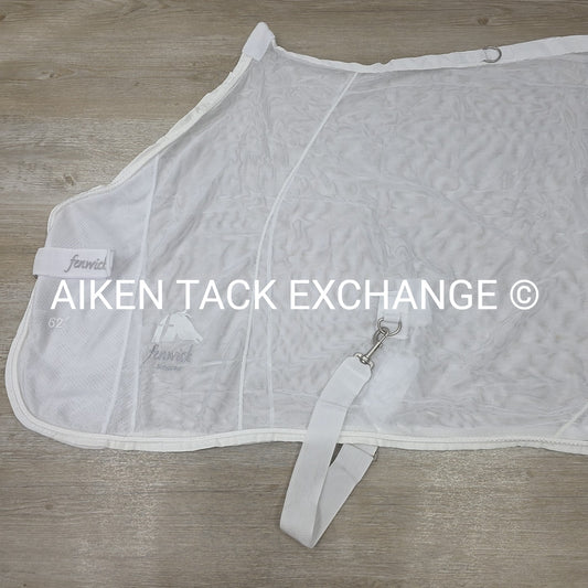 Fenwick Equestrian BodyGuard Mesh Cooler, White (has some marks) 62"