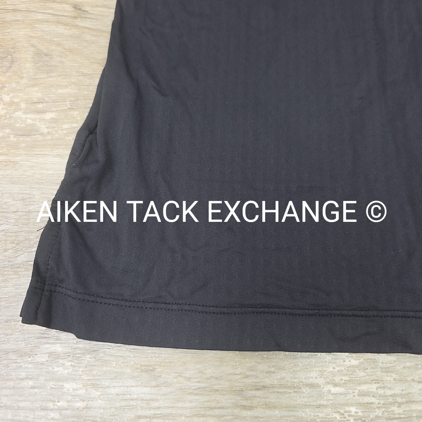 Kastel Denmark Black Galloon Lace Short Sleeve Sun Shirt, Size Small