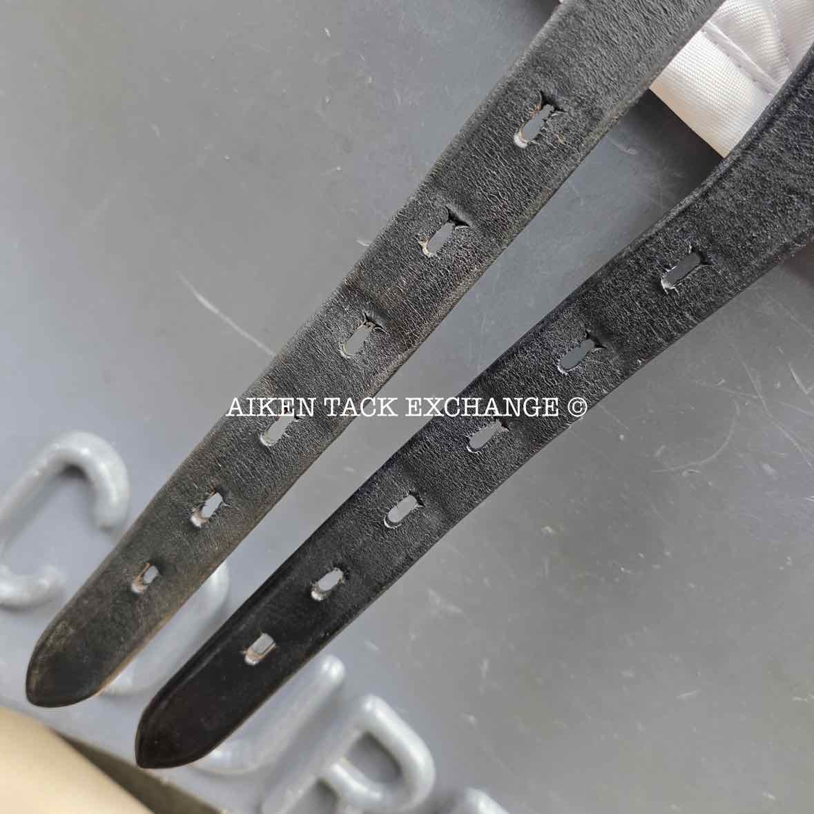 2011 Black Country Vinici Monoflap Dressage Saddle, 17.5" Seat, Medium Wide Tree, Wool Flocked Serge Panels