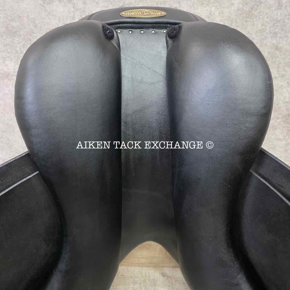 Harry Dabbs All Purpose Saddle, 17.5" Seat, XX-Wide Hoop Tree, Wool Flocked Panels