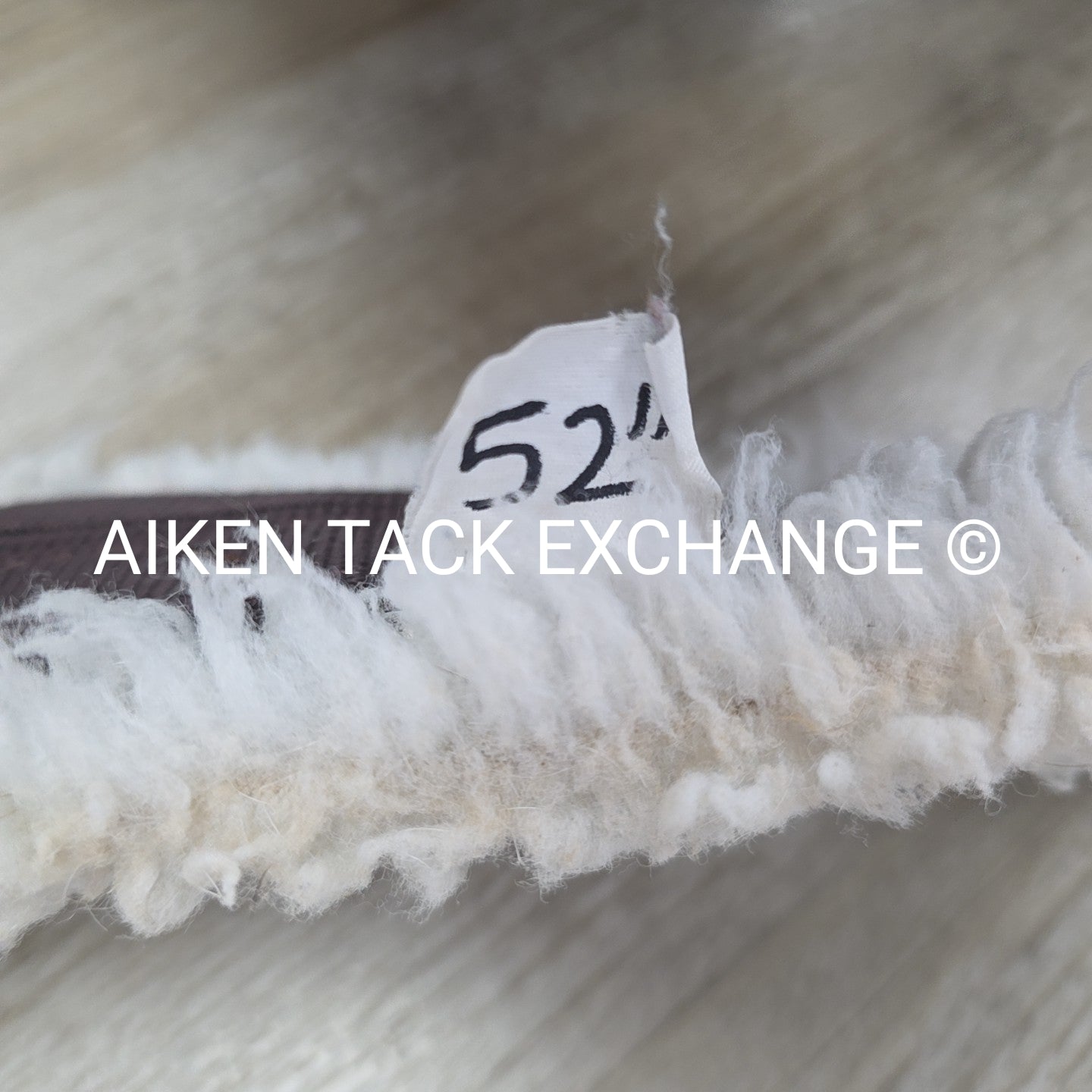 Ovation Fleece Lined Double End Elastic Girth, 52"