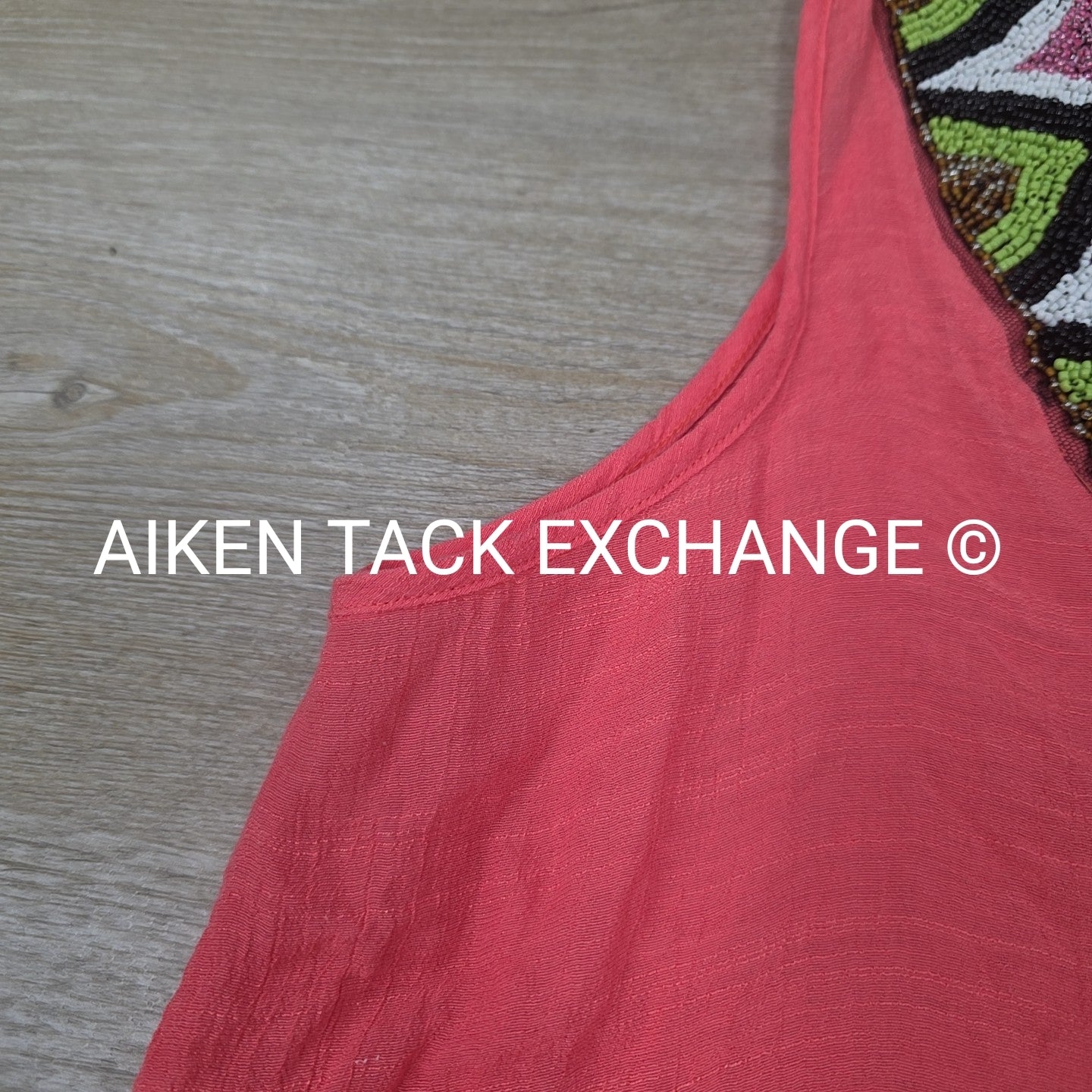 Wrangler Beaded Tank Top, Size Large