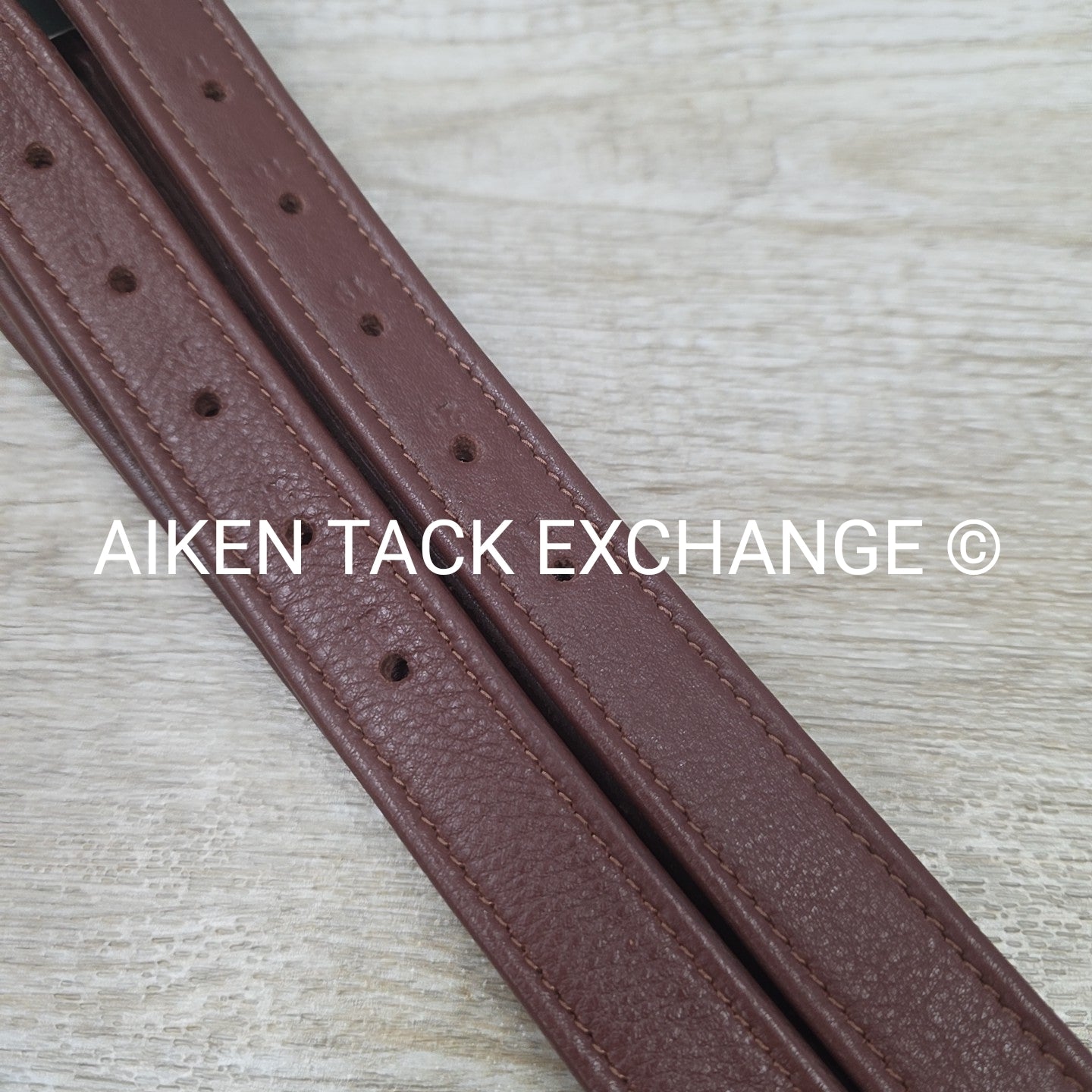 HDR Triple Covered Stirrup Leathers, Australian Nut, 48"