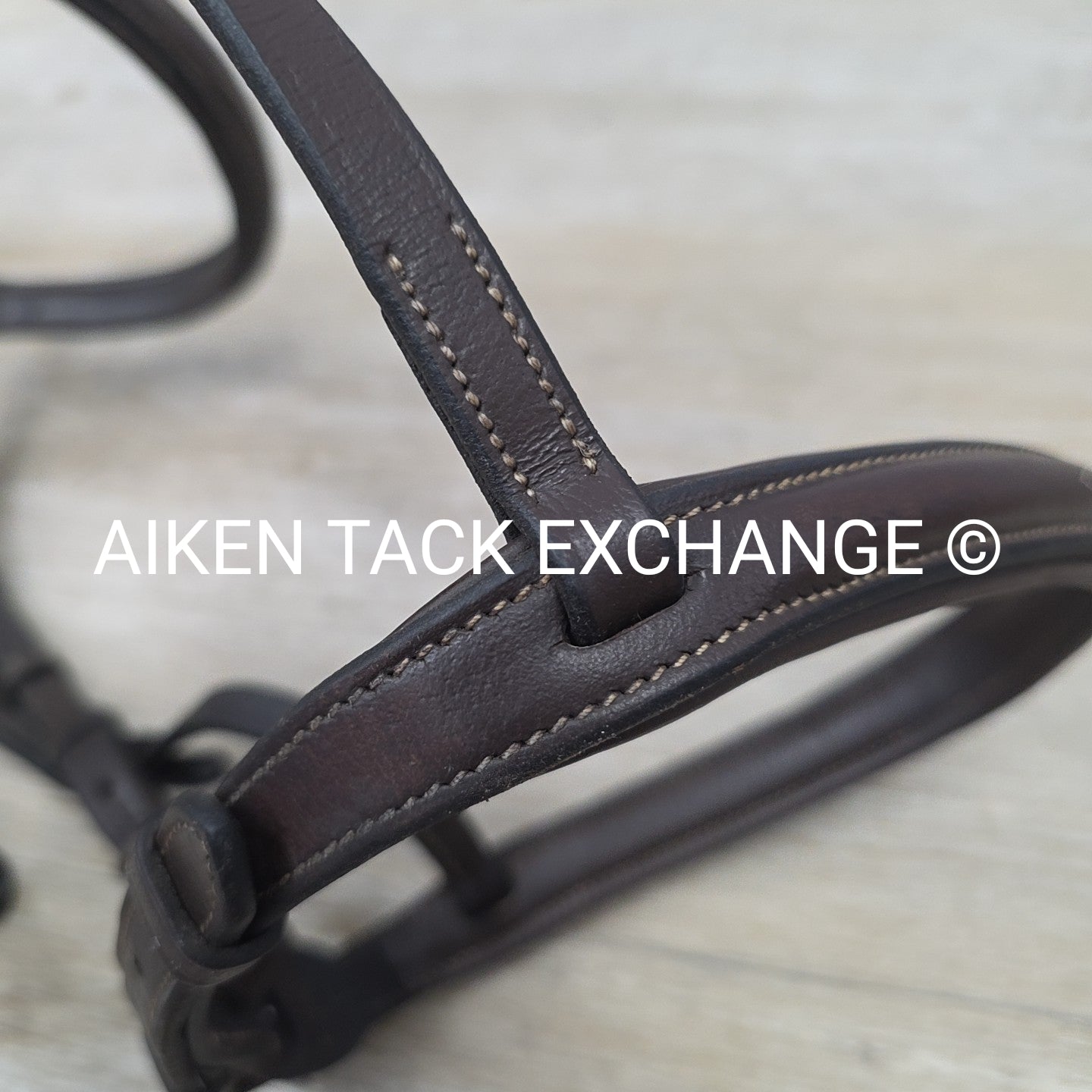 Raised Fancy Stitched Bridle with Laced Reins, Brown, Size Full