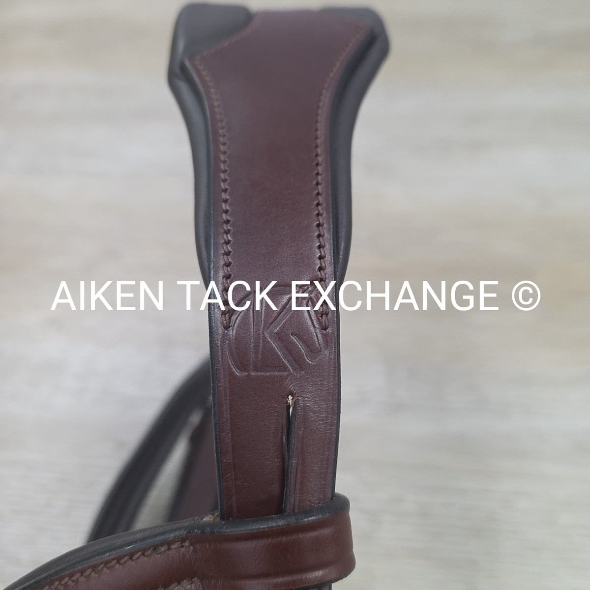 KL Select Tuscan Anatomic Bridle, No Reins, Brown, Size Full