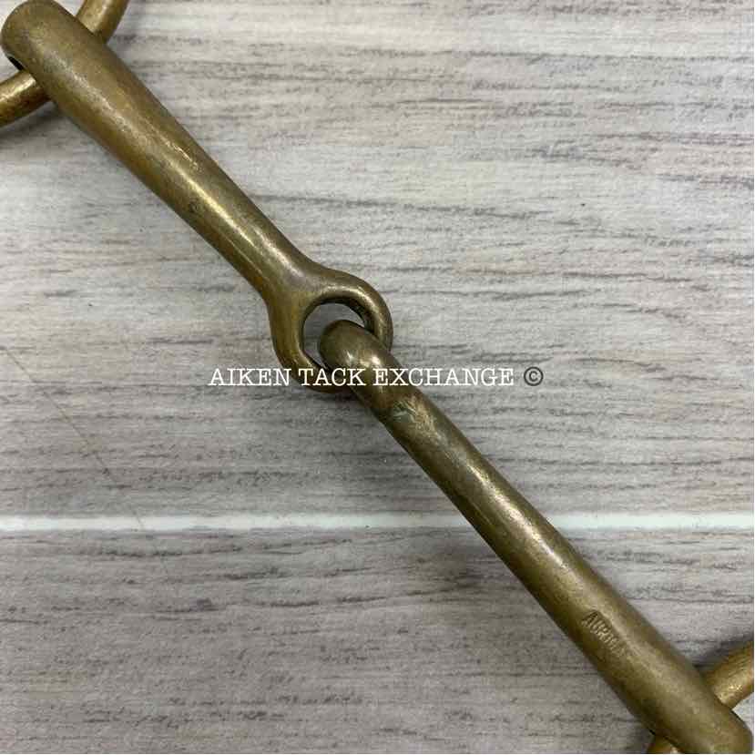 Herm Sprenger Aurigan Single Joint Loose Ring Bradoon Bit 5.25"