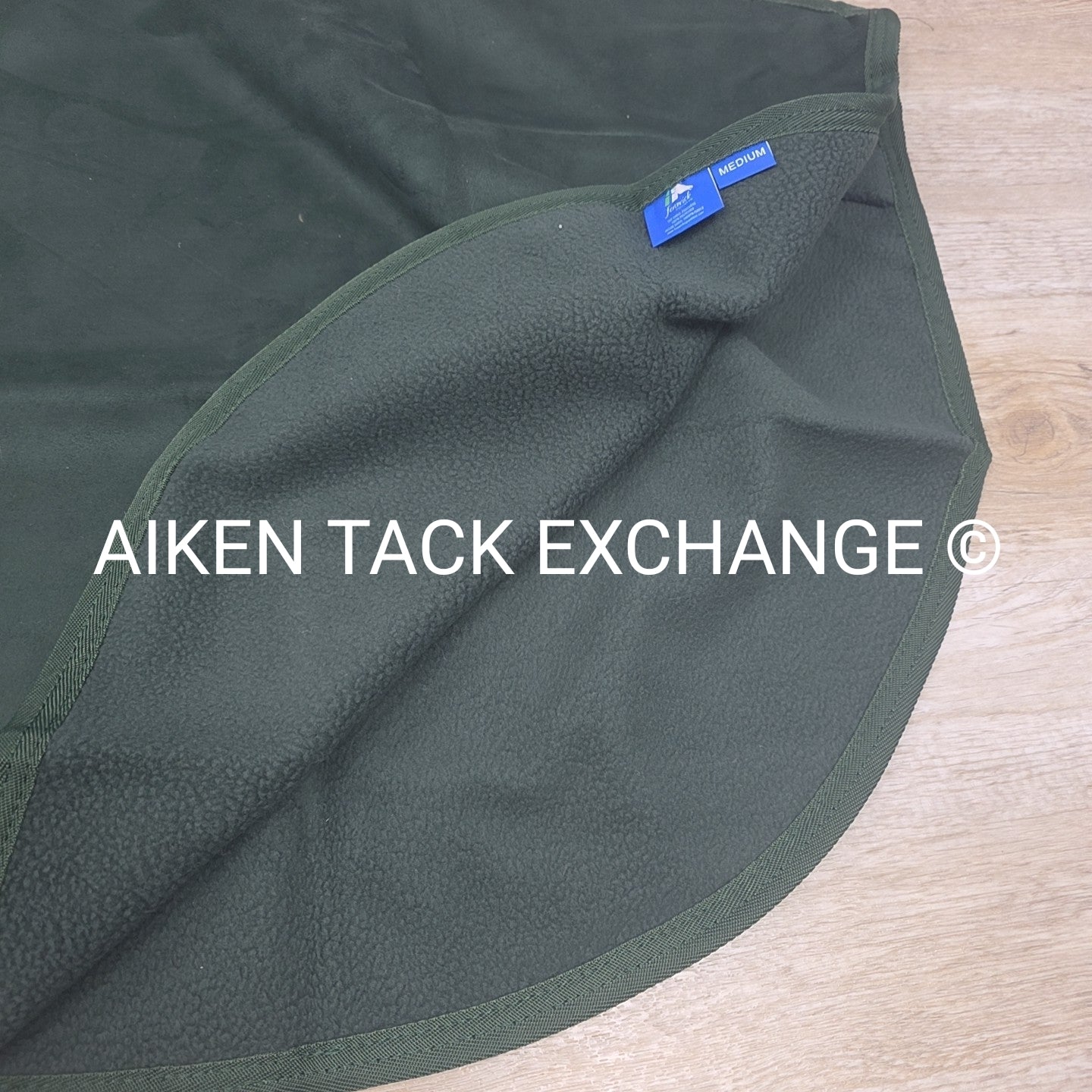 Fenwick Equestrian EquSuede Quarter Sheet, Green, Size Medium