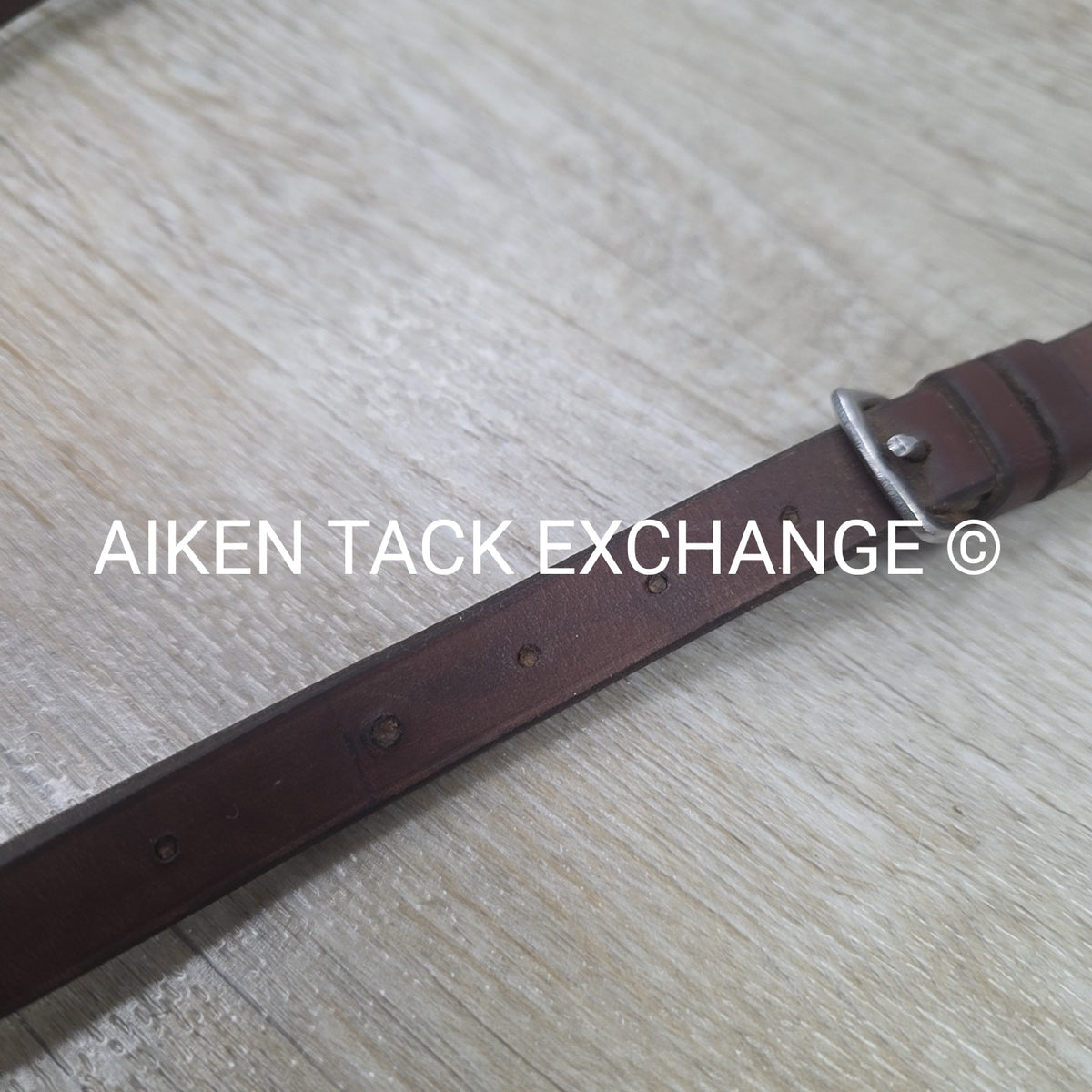 Bridleway Plain Raised Standing Martingale, Brown, Size Full