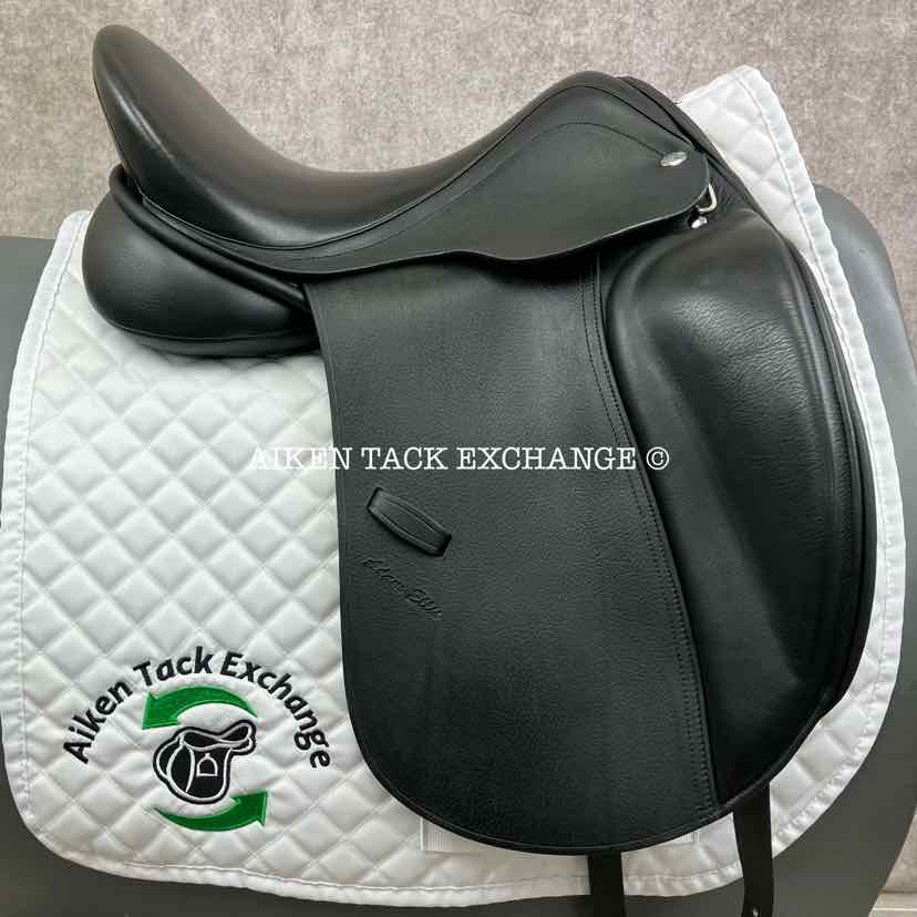 **SOLD** Adam Ellis Style Dressage Saddle, 18" Seat, M/MW Tree, Wool Flocked Panels
