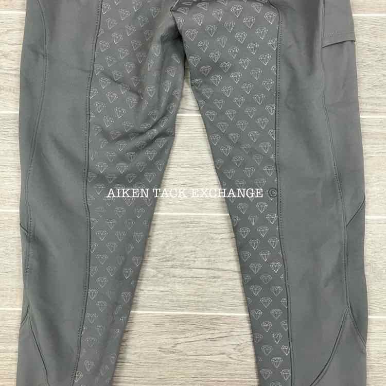 CAS Diamond Silicone Full Seat Compression Breeches, Size Medium
