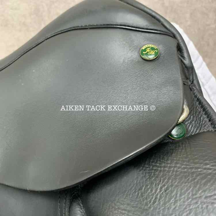 **SOLD** 2013 Hulsebos DR CC Dressage Saddle, 18" Seat, Medium Tree, Wool Flocked Panels