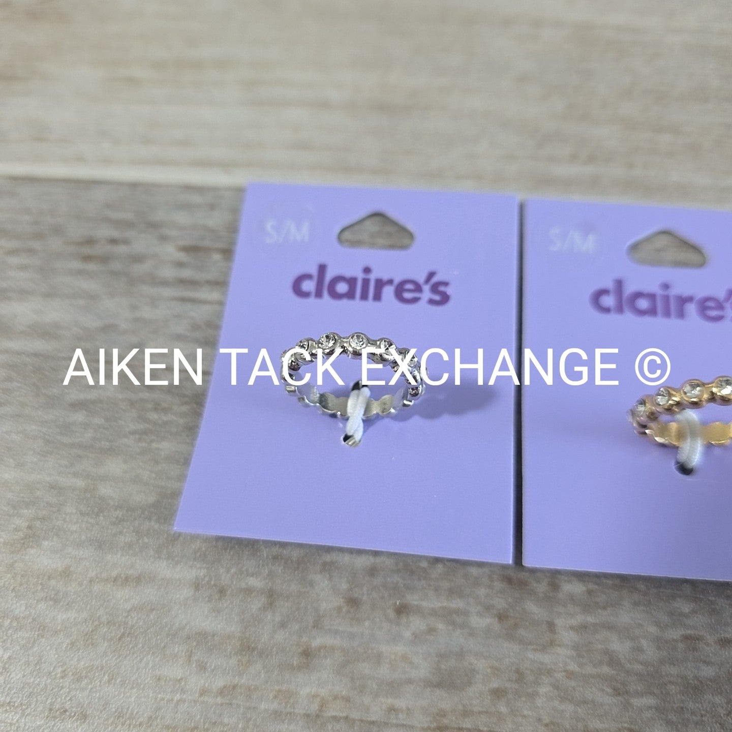 Claire's Rings (2) - Size S/M