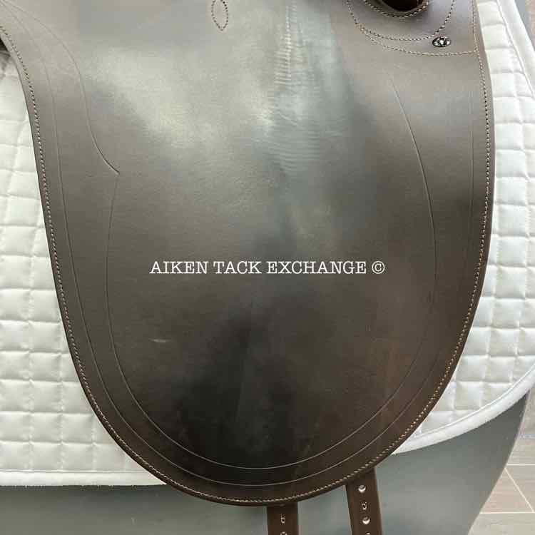 2007 Bates Kimberly Australian Stock Saddle, 17" / 17.5" Seat - Large, Adjustable Tree - Changeable Gullet, CAIR Panels
