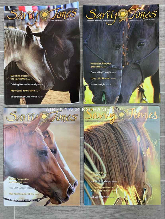 Parelli Savvy Times Magazines: February, May, August, & November 2010