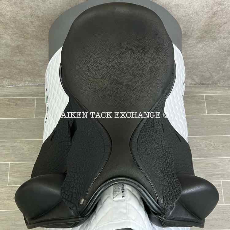 2024 Custom Saddlery Wolfgang Matrix MKII Monoflap Dressage Saddle, 17.5" Seat, Adjustable Tree, Wool Flocked Pony Panels