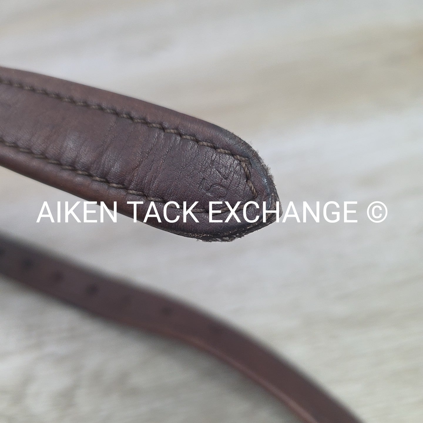 Dover Saddlery Circuit Lined Stirrup Leathers, Brown, 54"