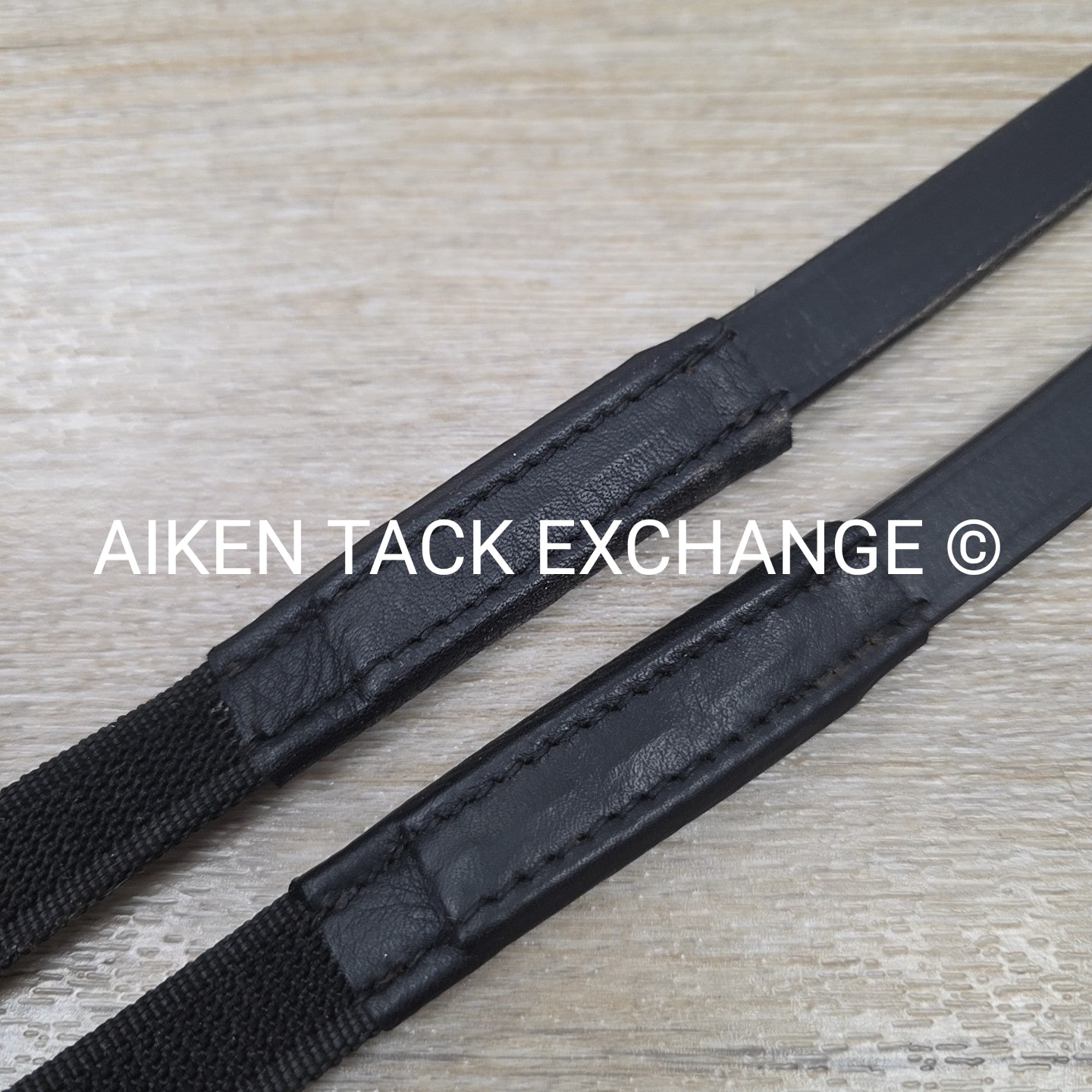 Correct Connect Intermittent Padded Reins, Black, 55"