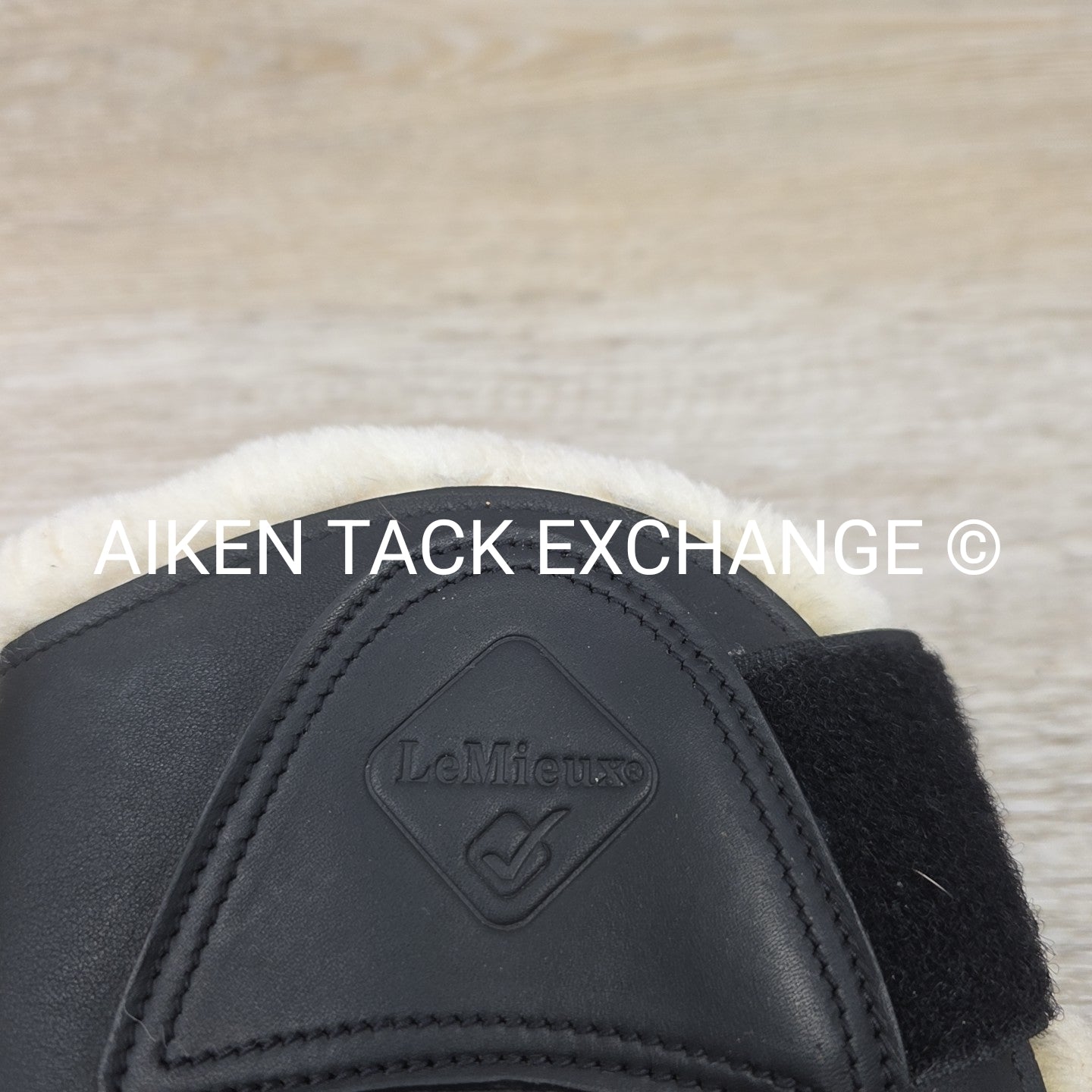 LeMiuex Capella Comfort Fetlock Boots, Black, Size Large Horse (3)