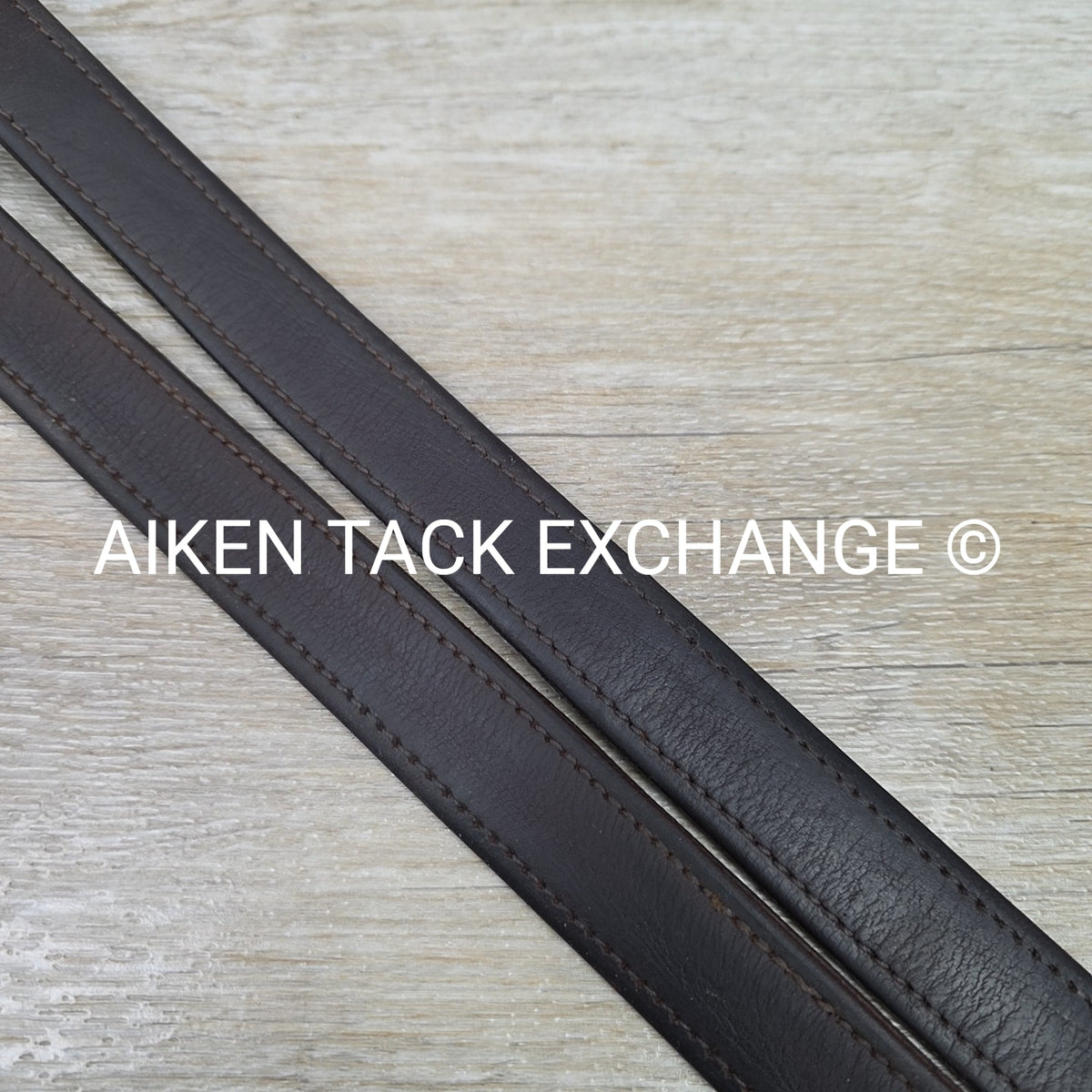 Bates Luxe Stirrup Leathers, Brown, 58"