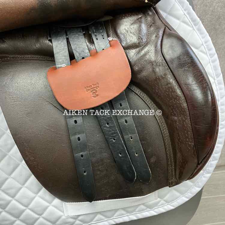 **SOLD** Crosby Marathon All Purpose Endurance Saddle, 17" Seat, Medium Tree, Wool Flocked Panels