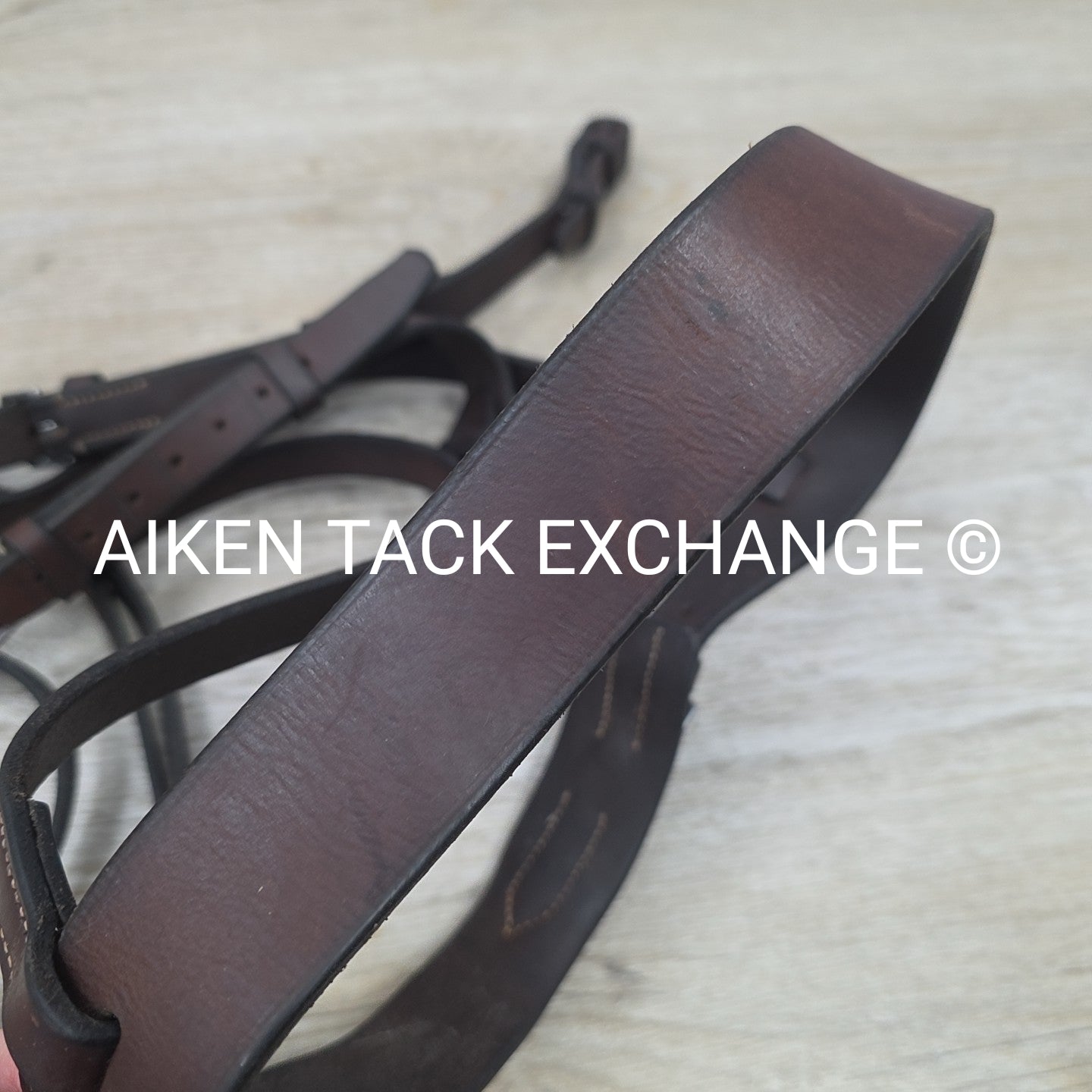 Horse Country First Flight Hunt Bridle, Brown, Oversize