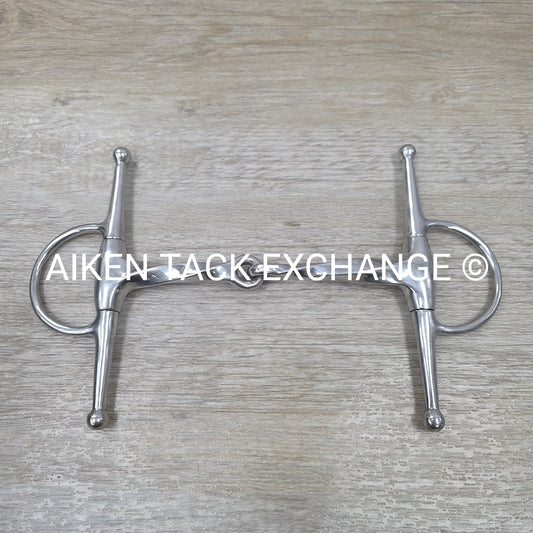 Slow Twist Single Joint Full Cheek Bit 6"