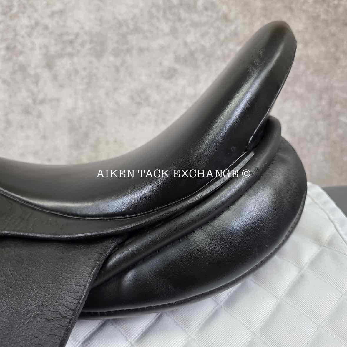 Thornhill Germania Klasse Dressage Saddle, 19" Seat, XX-Wide Hoop Tree, Wool Flocked Panels