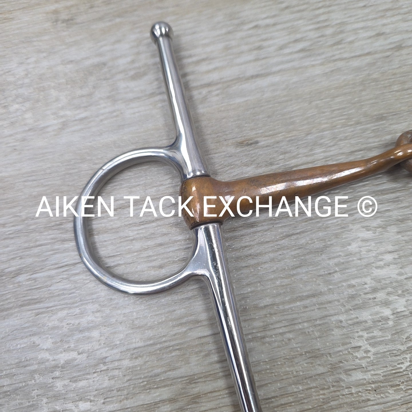 Korsteel Copper Single Joint Full Cheek Bit 5.5"