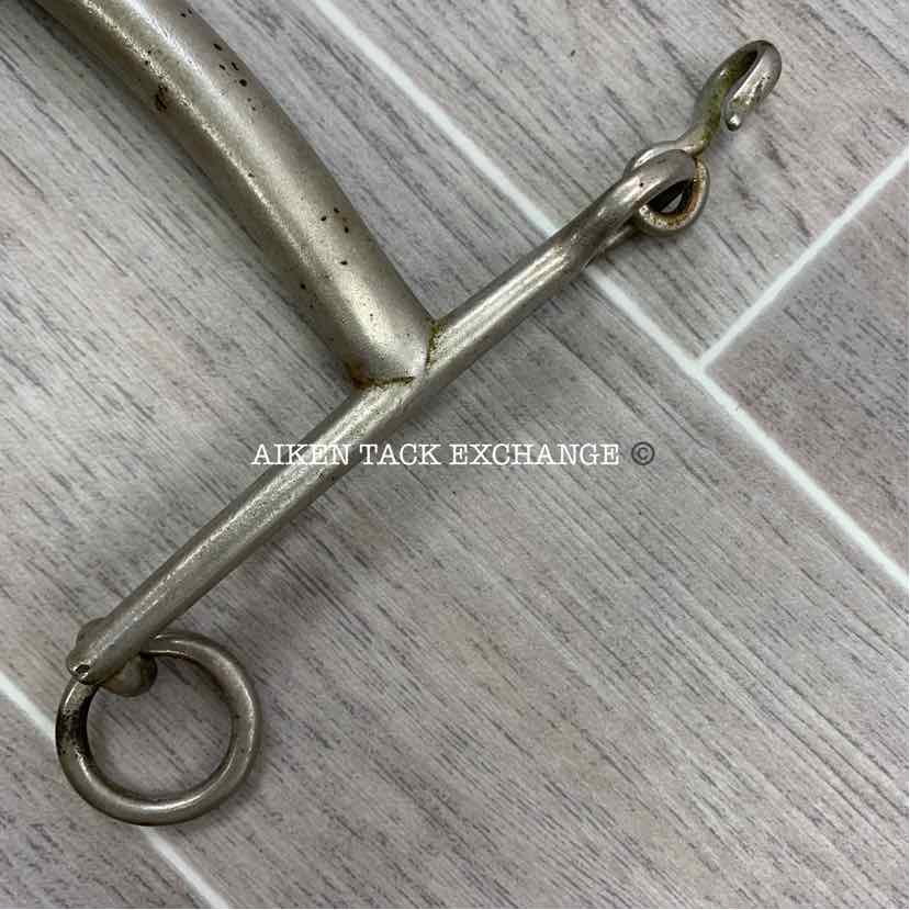 W.F. Plated Mullen Mouth Weymouth Bit 5"