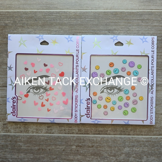Claire's Body Stickers - 2 Total Sets