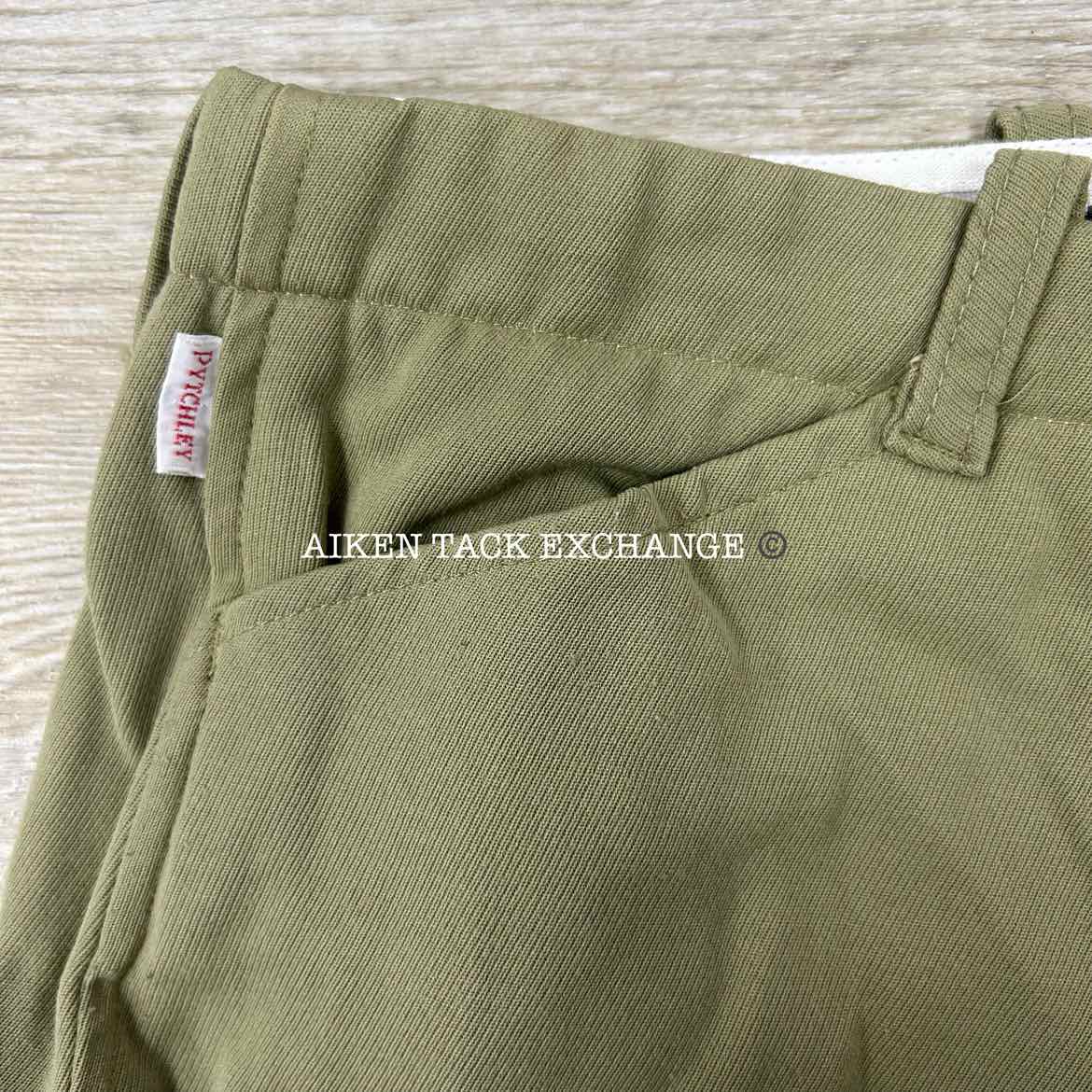 Pytchley Size Zip Knee Patch Breeches, Size 32 (has blemishes)