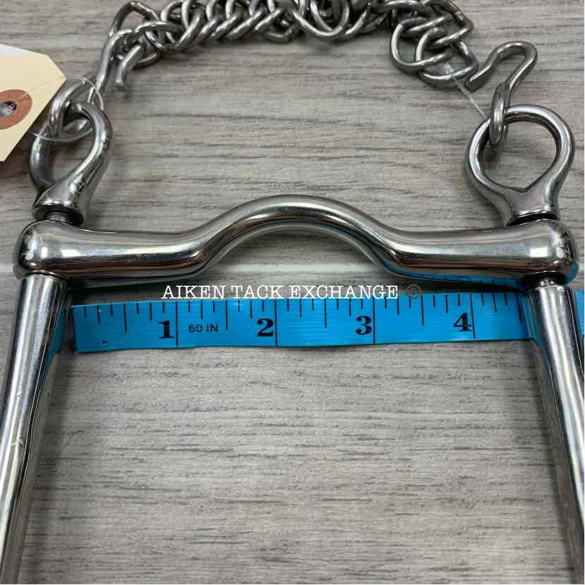 Mullen Mouth Weymouth Bit 4.5"