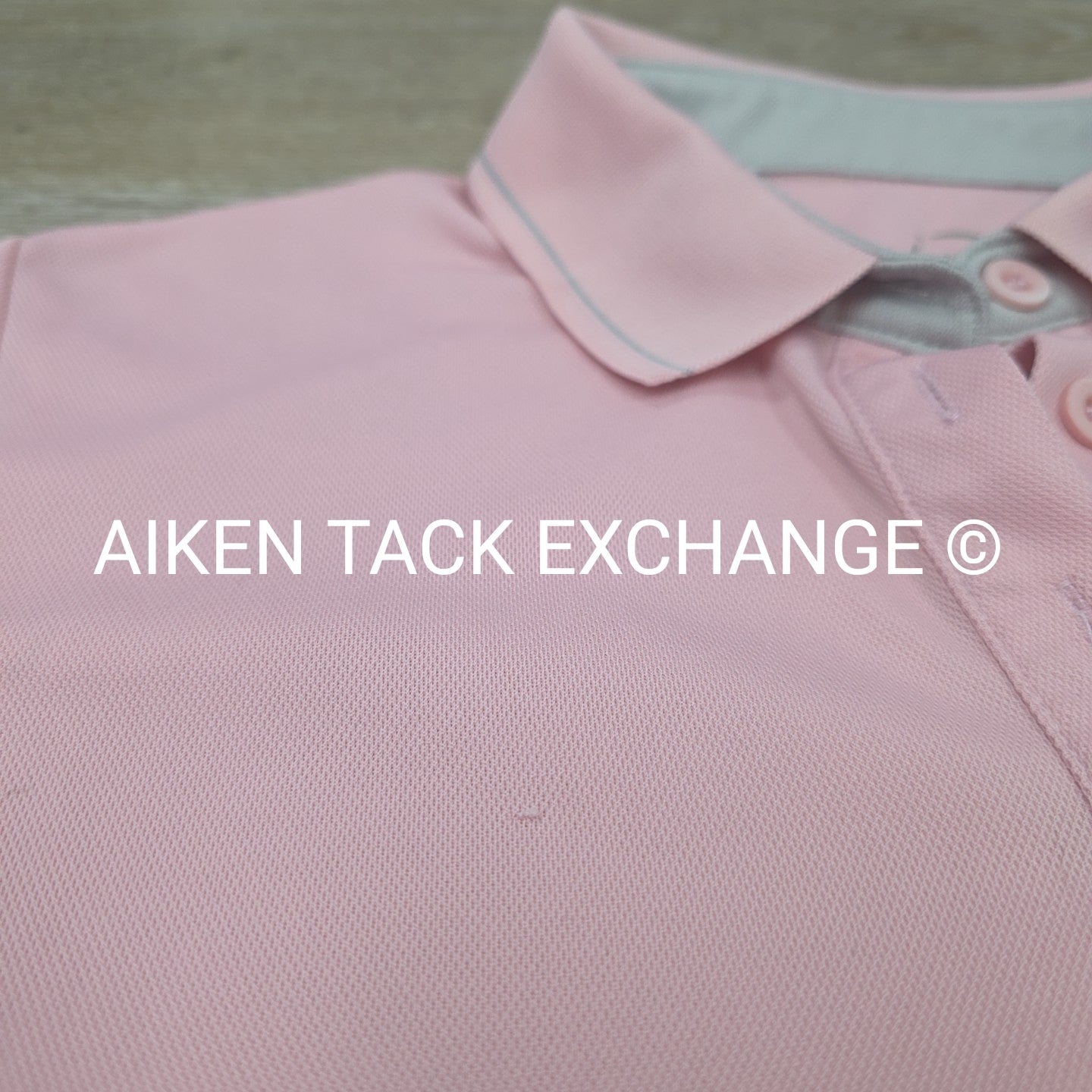HKM Short Sleeve Polo Top, Size Medium